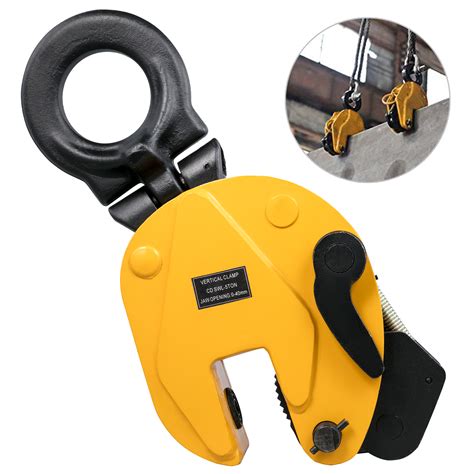 sheet metal lifting clamp|horizontal steel plate lifting clamps.